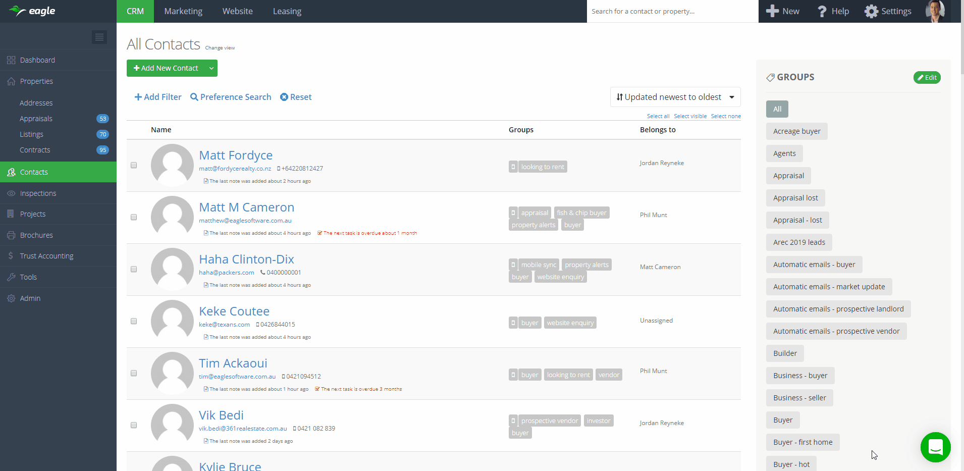 Eagle Sales Portal